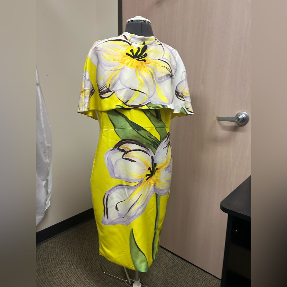 STYLEWE Yellow Floral Midi Dress
